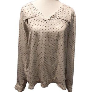 Maurice's women's long sleeve blouse